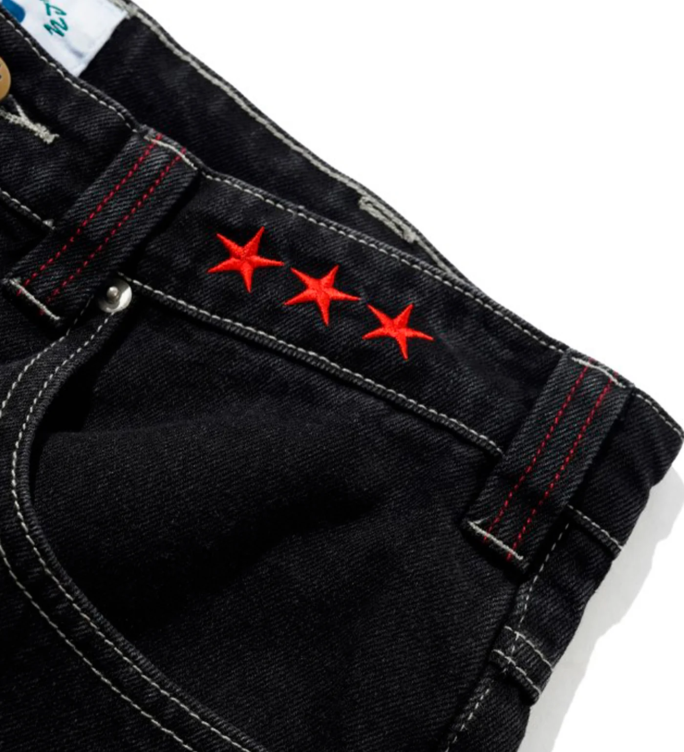 Stars Denim, Wash Black - Image 4