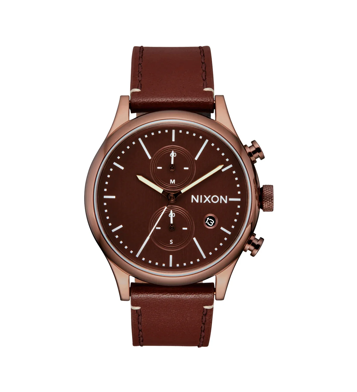 Station Chrono Leather, Chocolate/Cappucino/Brown