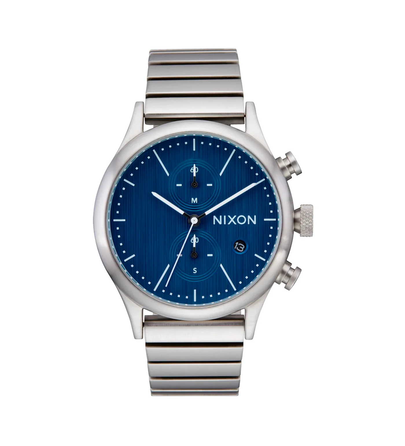 Station Chrono, Silver/Indigo