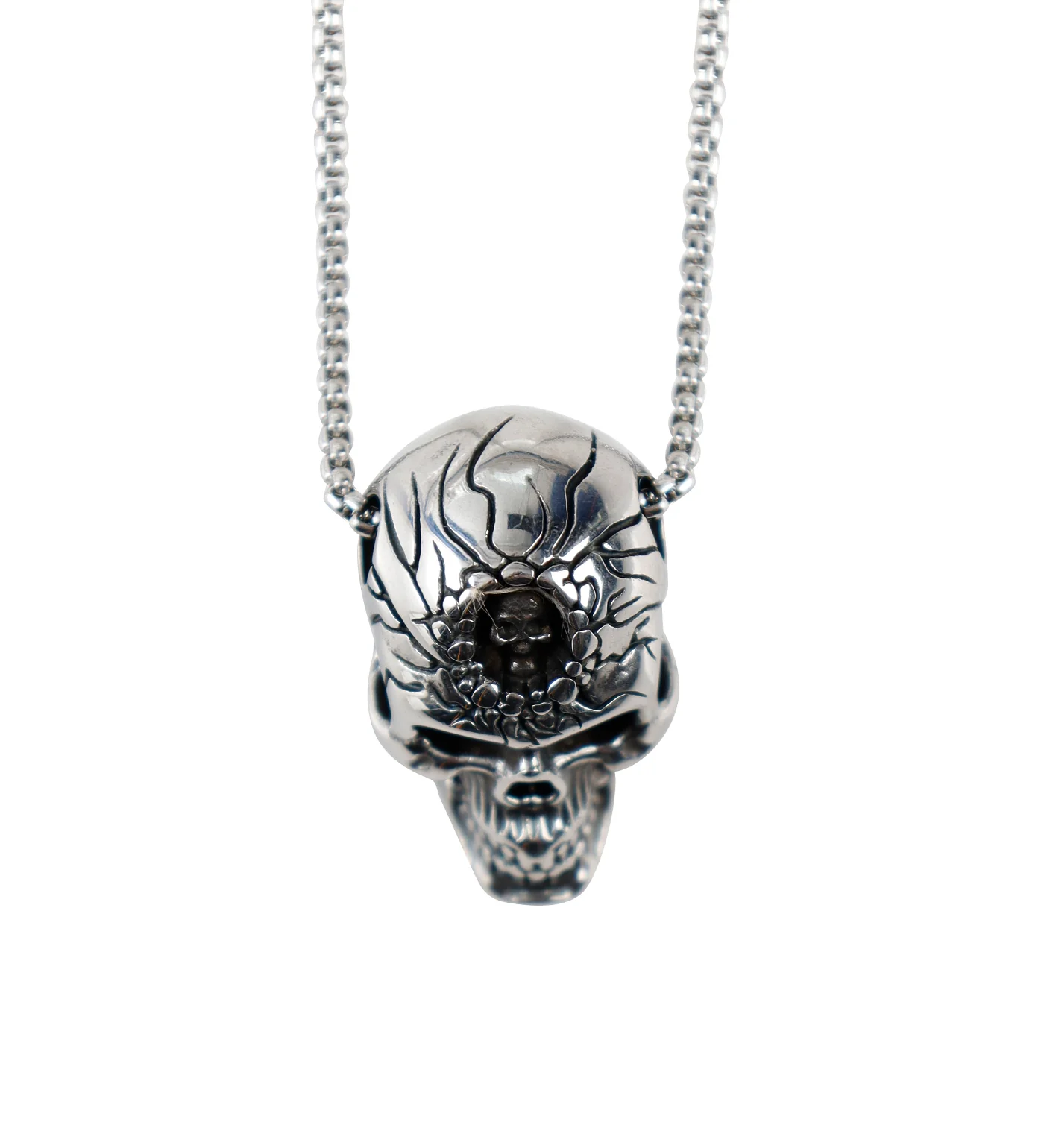 Hole Skull, Stainless Steel(2E)