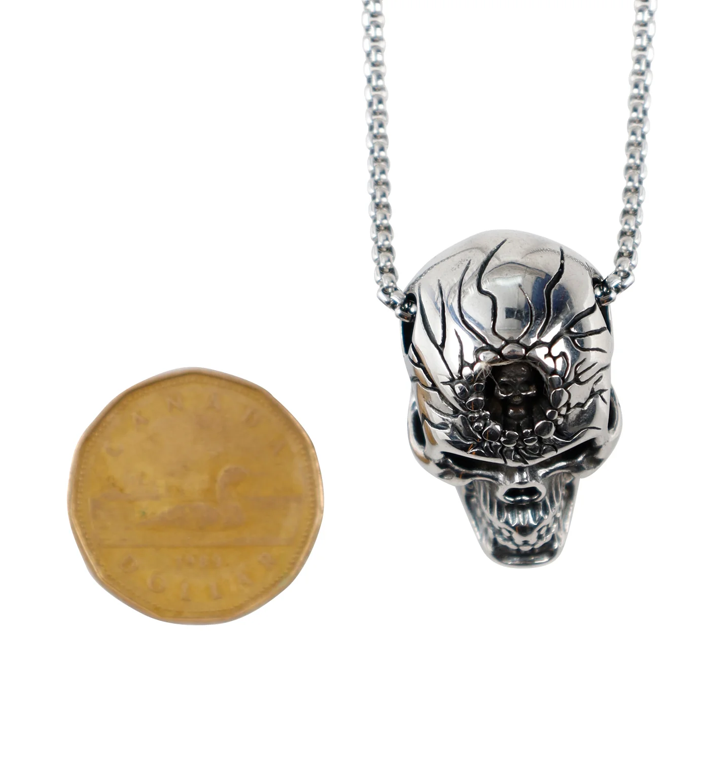 Hole Skull, Stainless Steel(2E) - Image 3