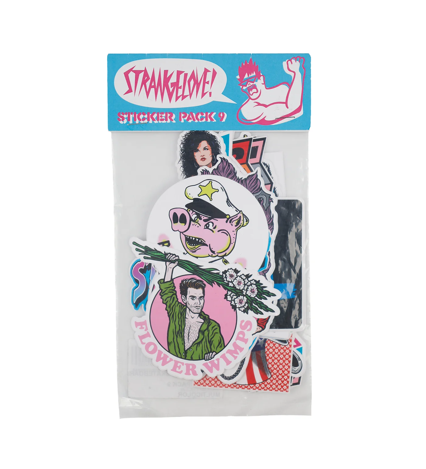 Sticker Pack 9, Multicolor