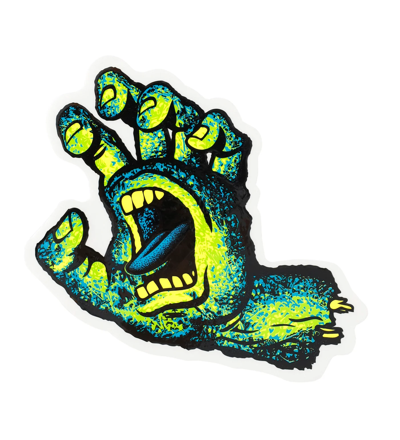 Street Creep Hand, Blue/Green/Yellow