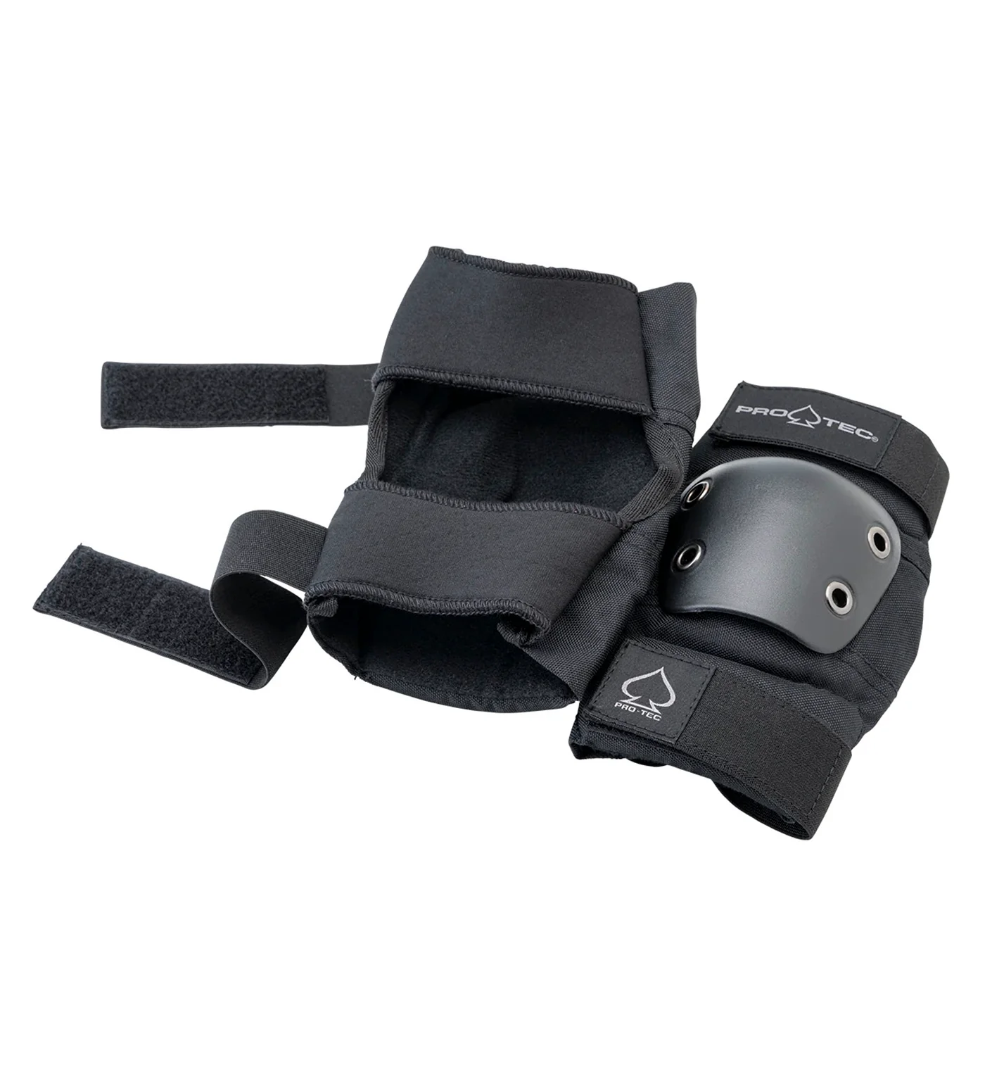 Street Pad Set Adult 3-Pack, Black - Image 5