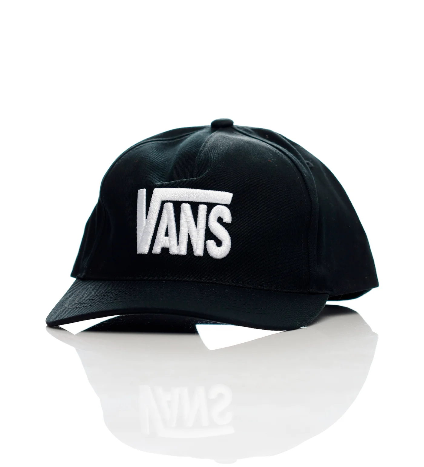Stretch Logo Snapback, Black/White