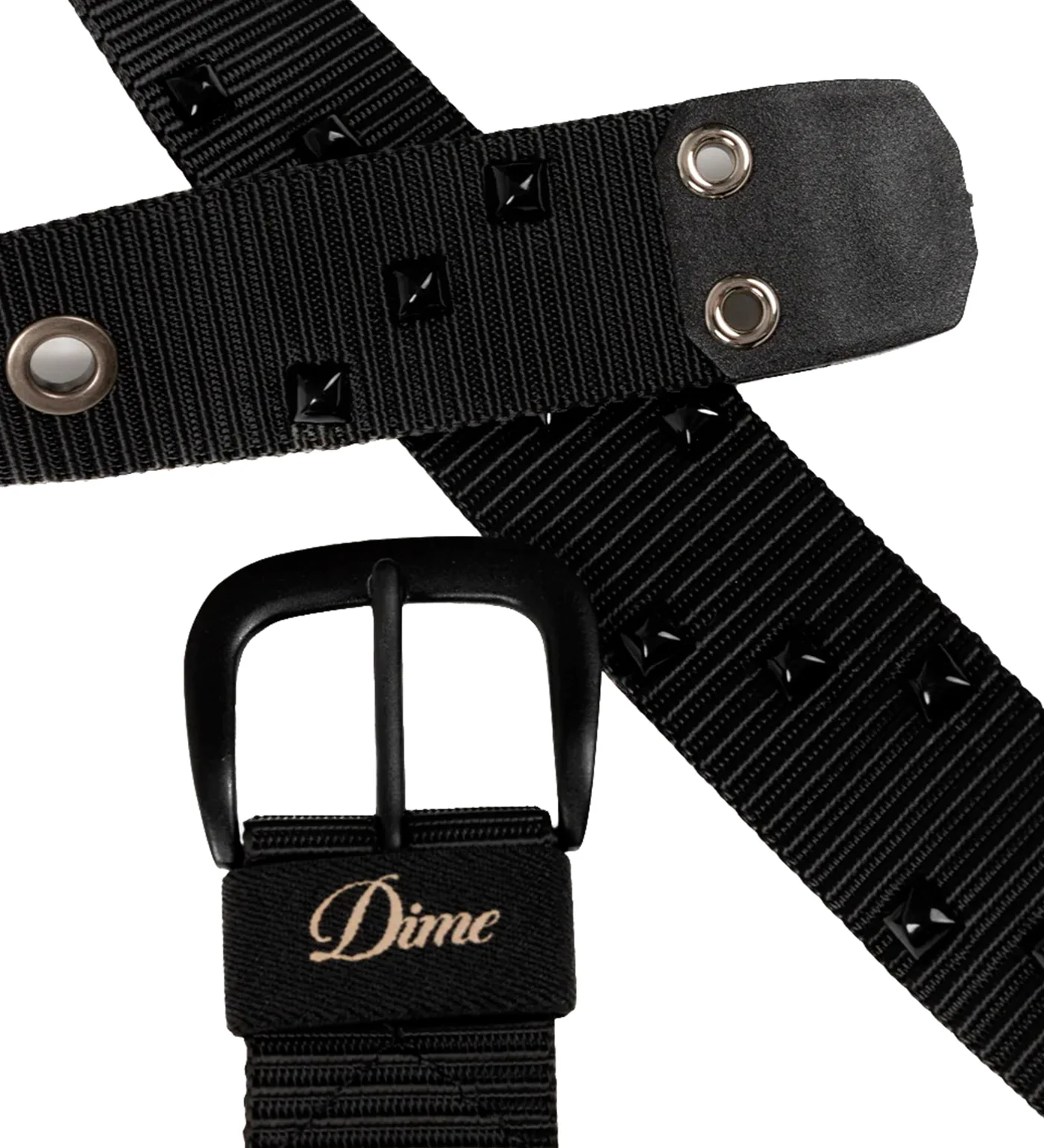 Studded Belt, Black - Image 2