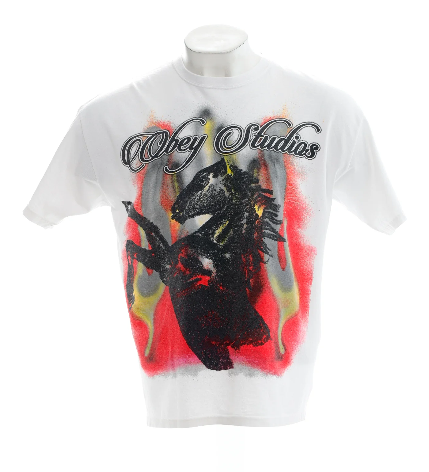 Studios Horse Vintage, White