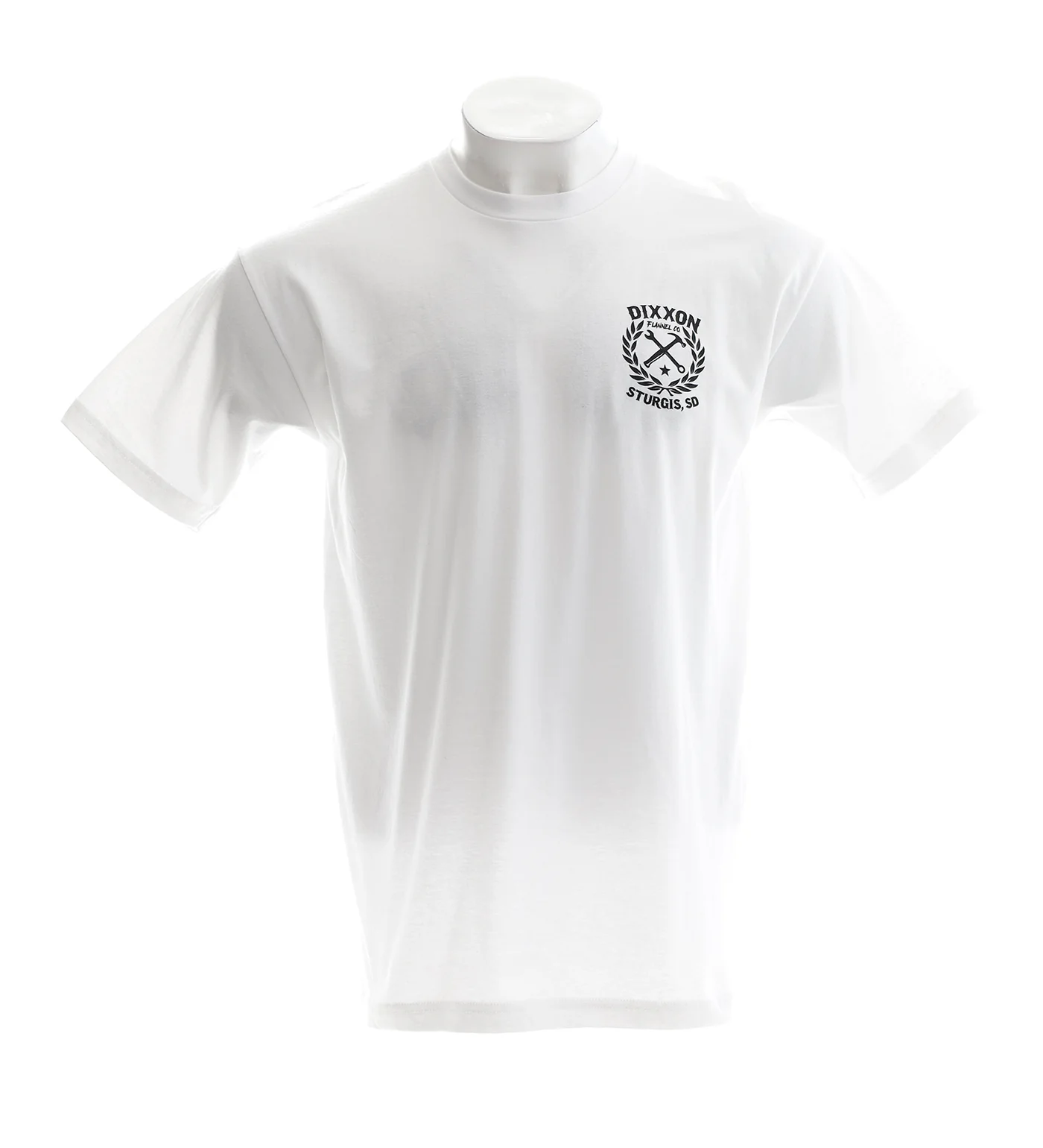 Sturgis Black Sketchy Crest, White