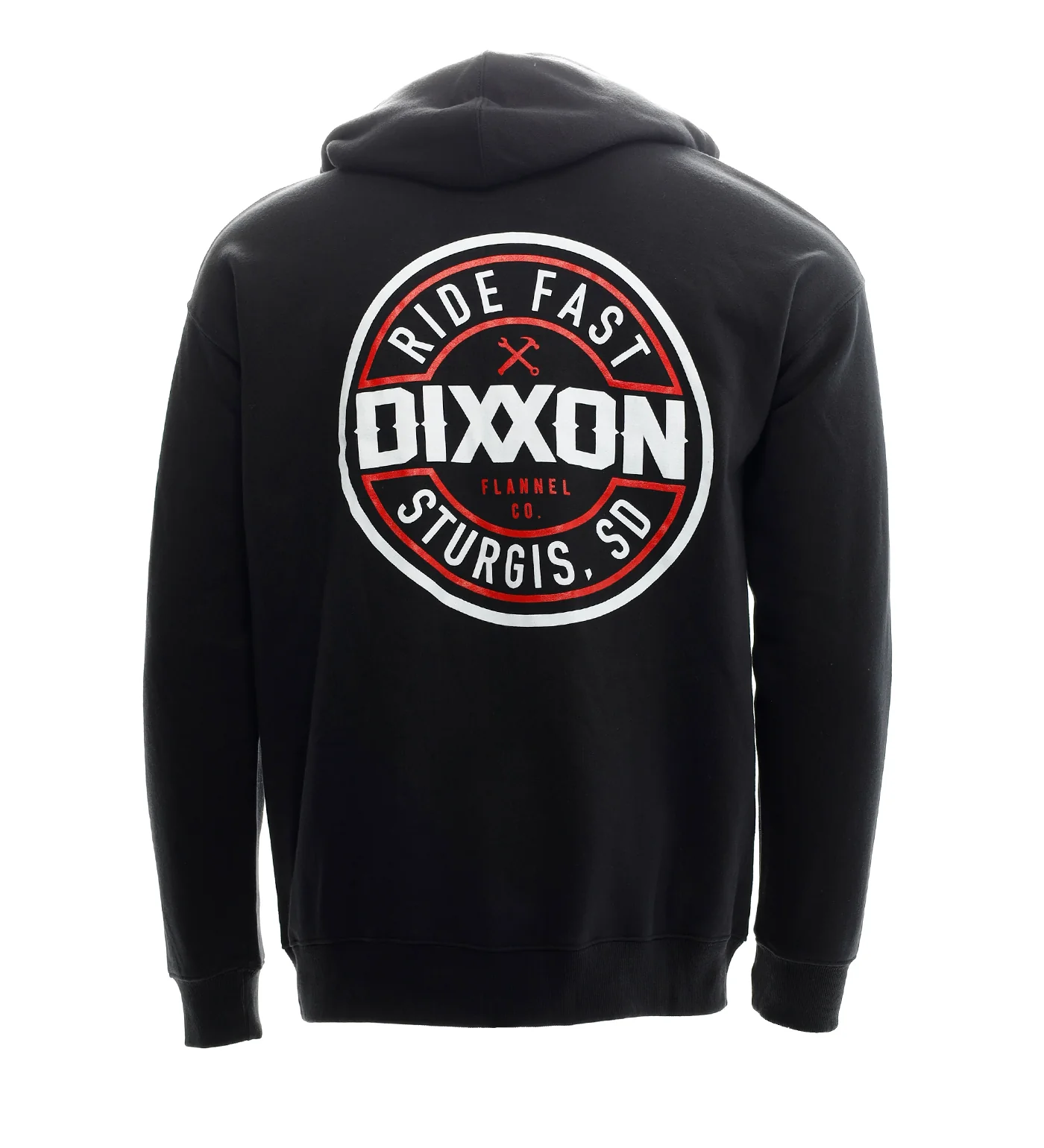 Sturgis Ride Fast Corpo Zip Up, Black - Image 2