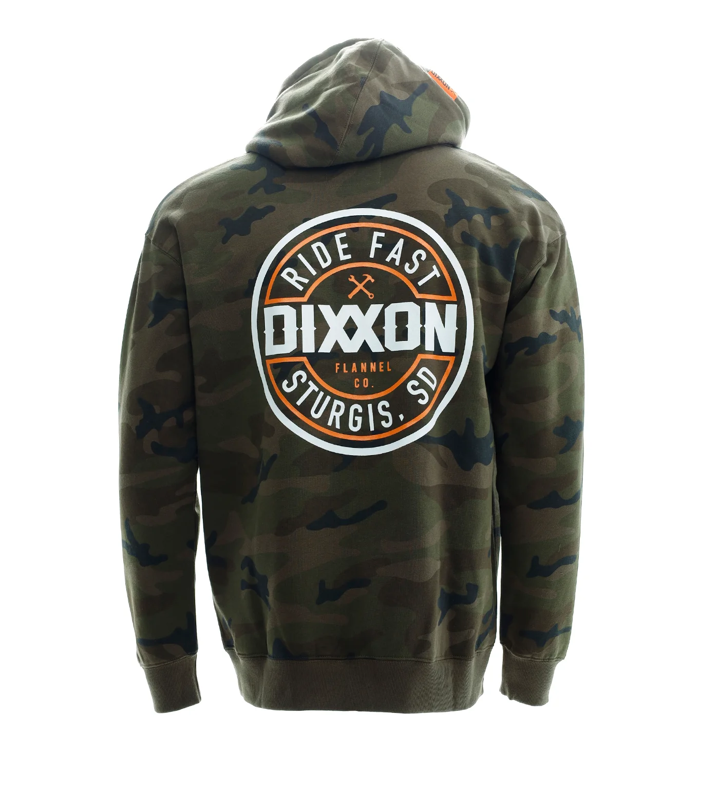 Sturgis Ride Fast Corpo Zip Up, Camo - Image 2