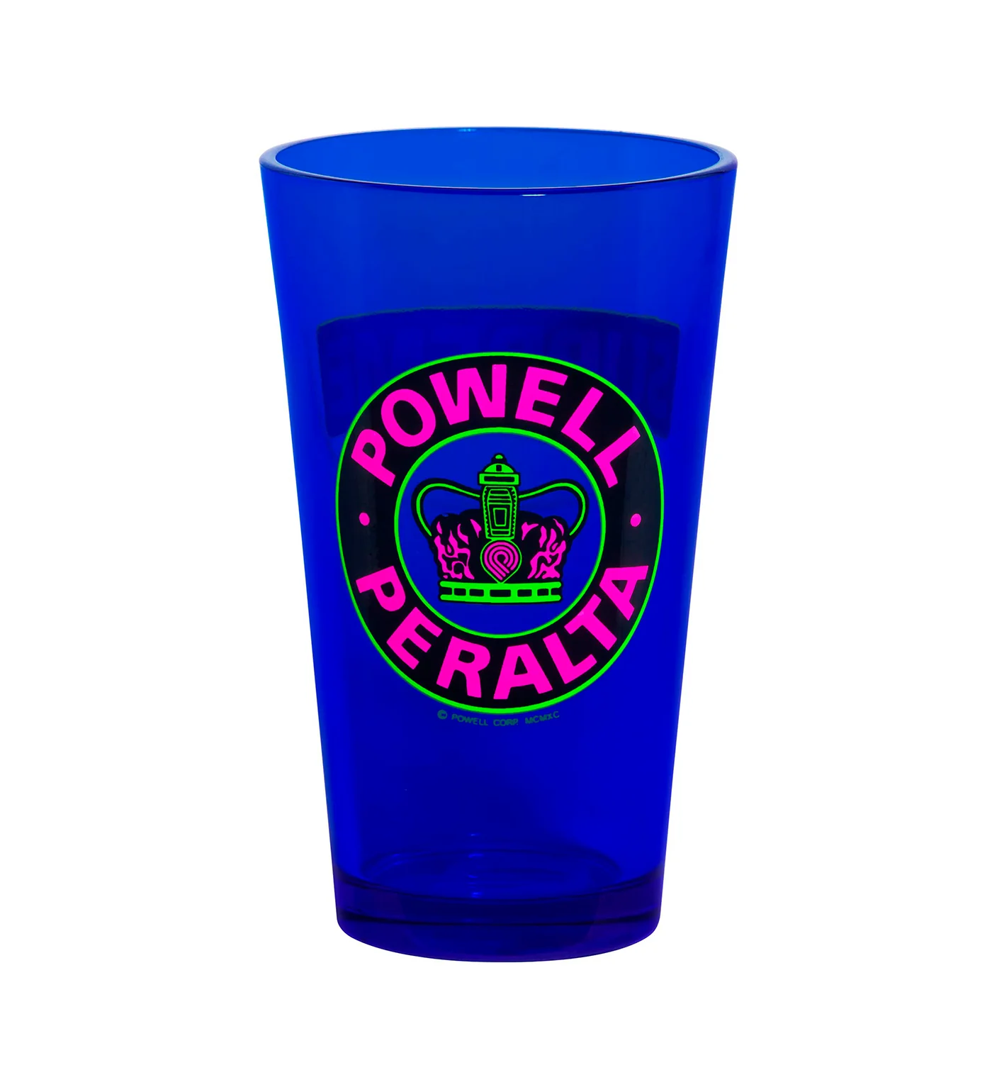 Supreme Blacklight Pint Glass