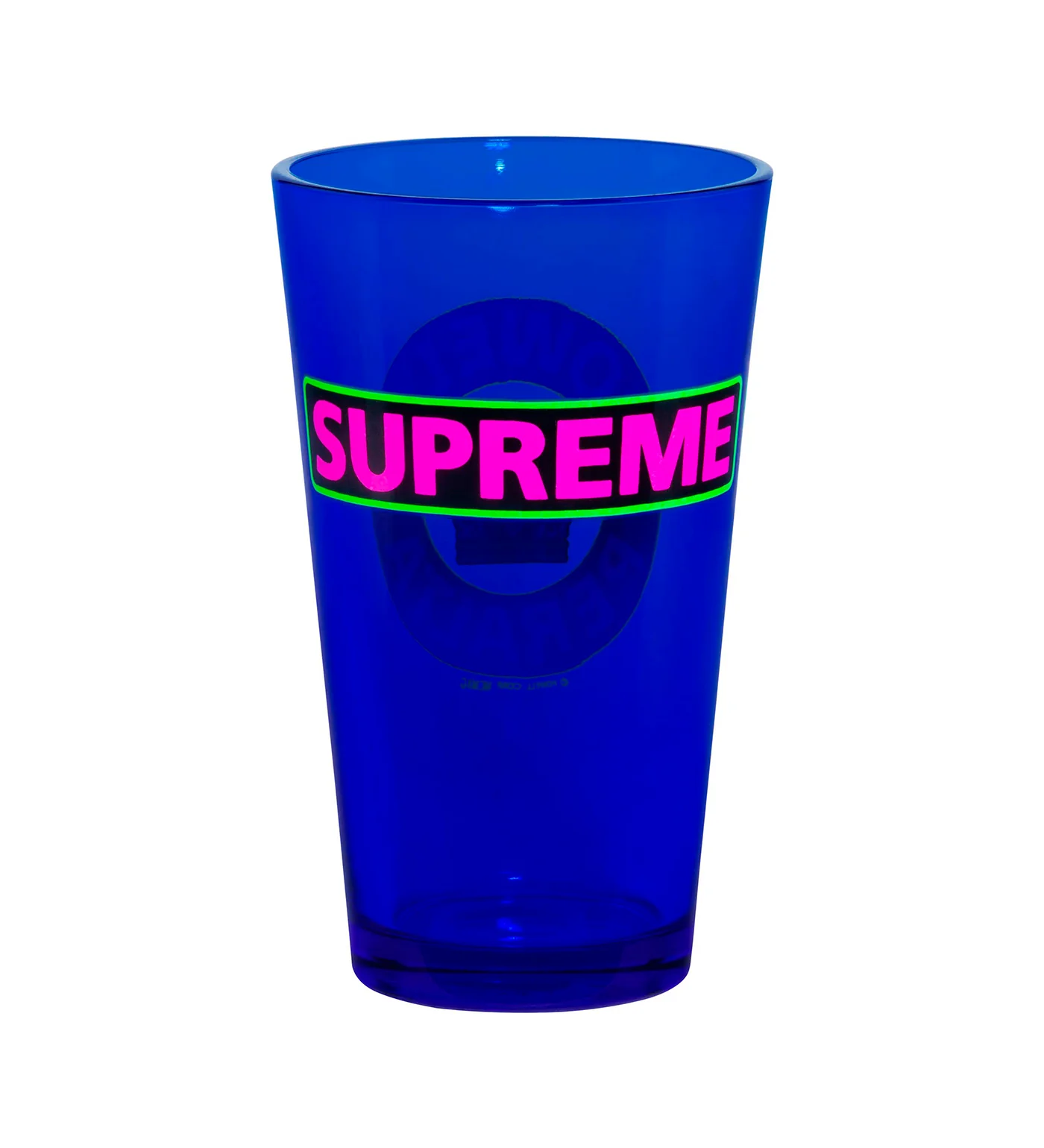 Supreme Blacklight Pint Glass - Image 2