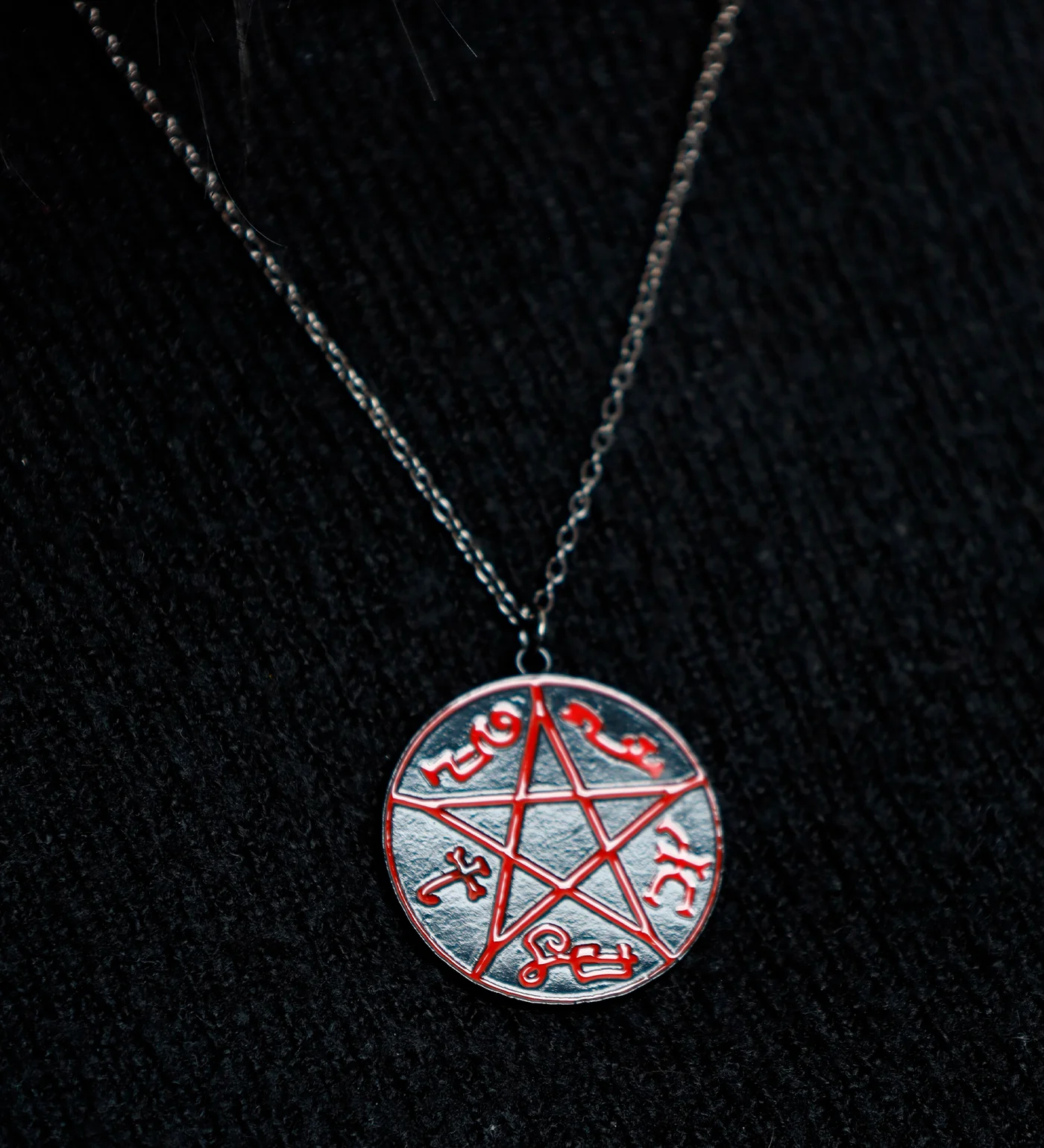 Symbols Pentagram, Black/Red (2C) - Image 5