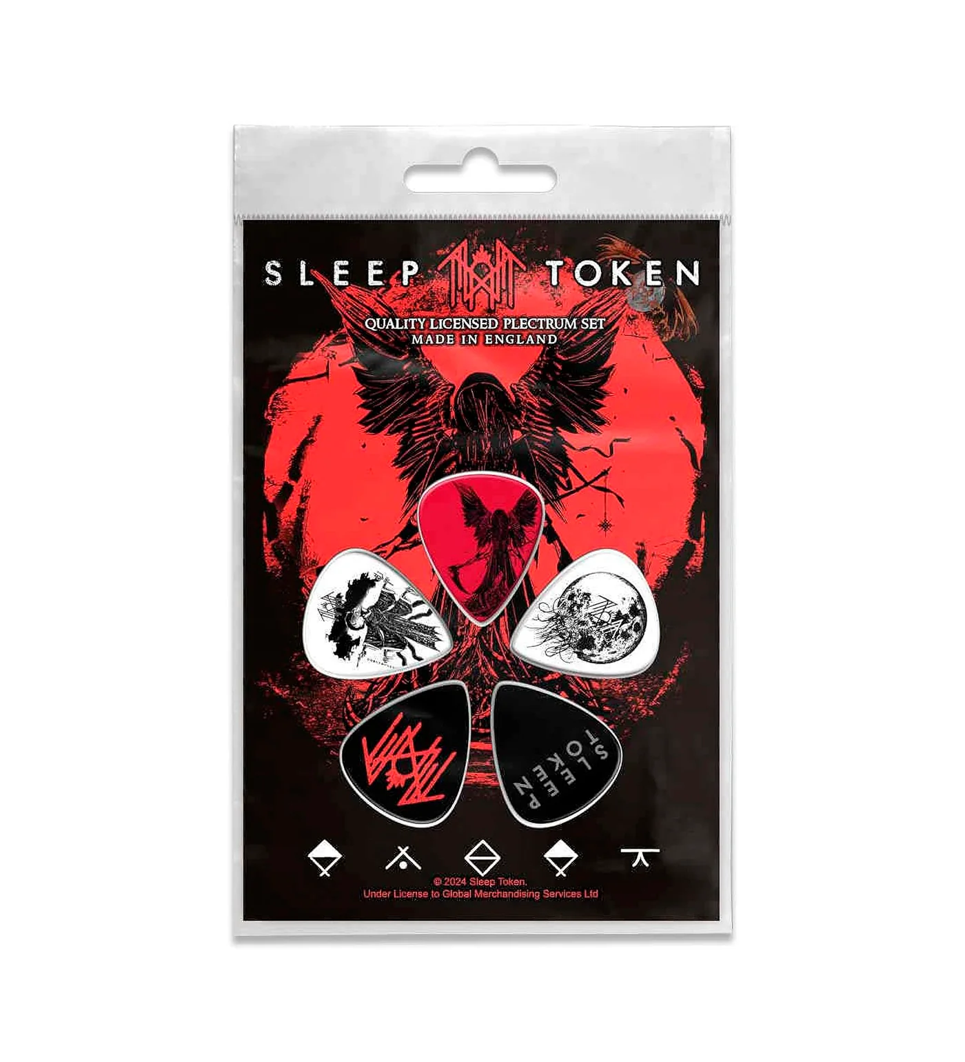 Take Me Back To Eden Guitar Pick Set, Multi
