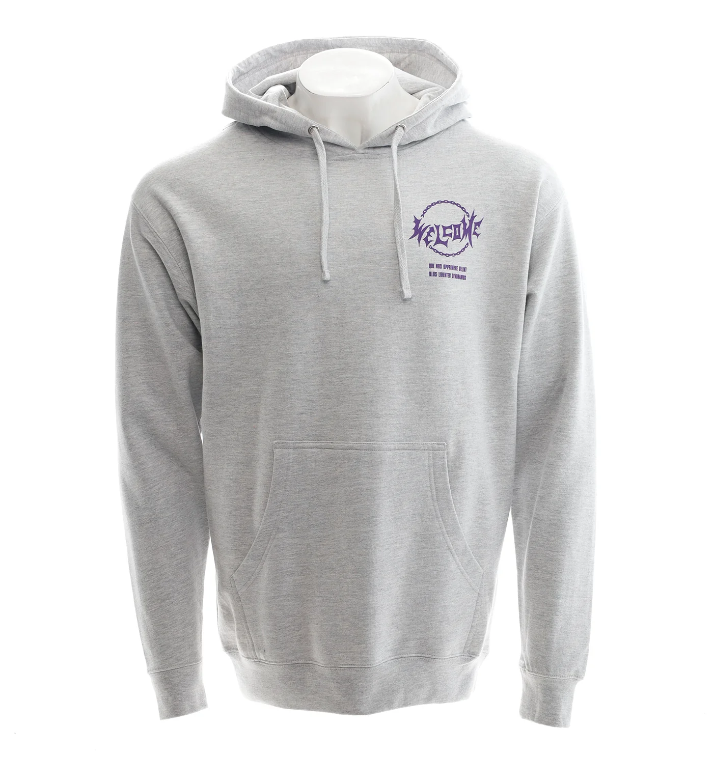 Tali Chain, Heather Grey/Dark Purple