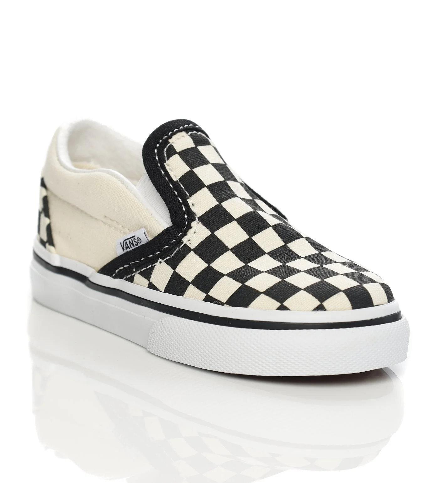 TD Classic Slip-On, (Checkerboard)Black/White - Image 2