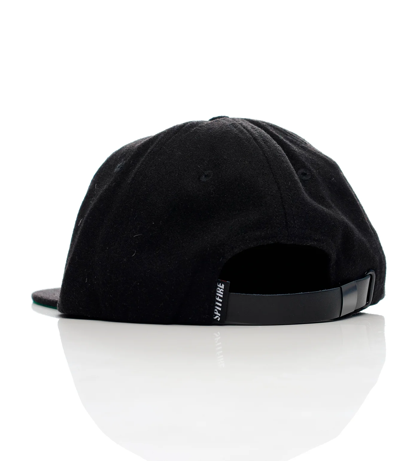 Team Bighead Flame Script Strapback, Black - Image 2