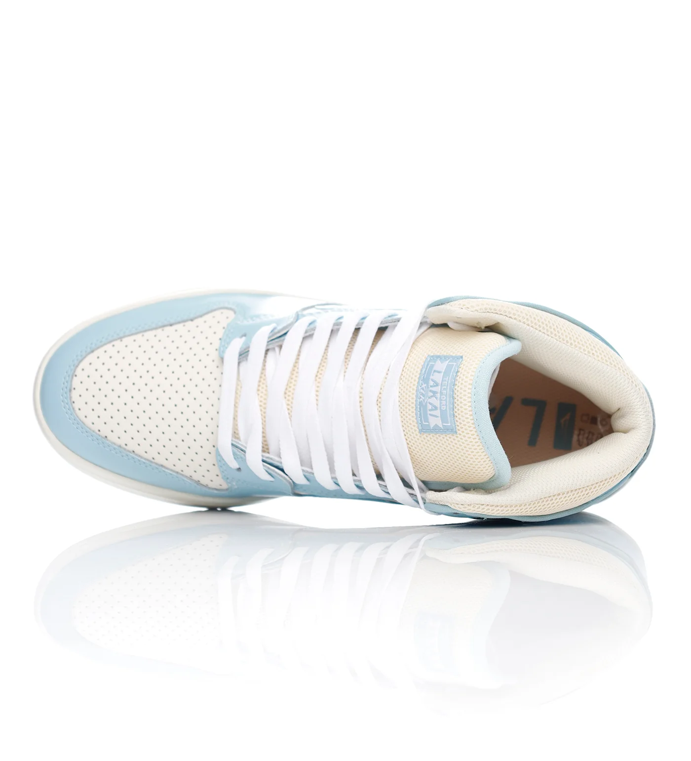 Telford, Light Blue/Cream Leather - Image 4