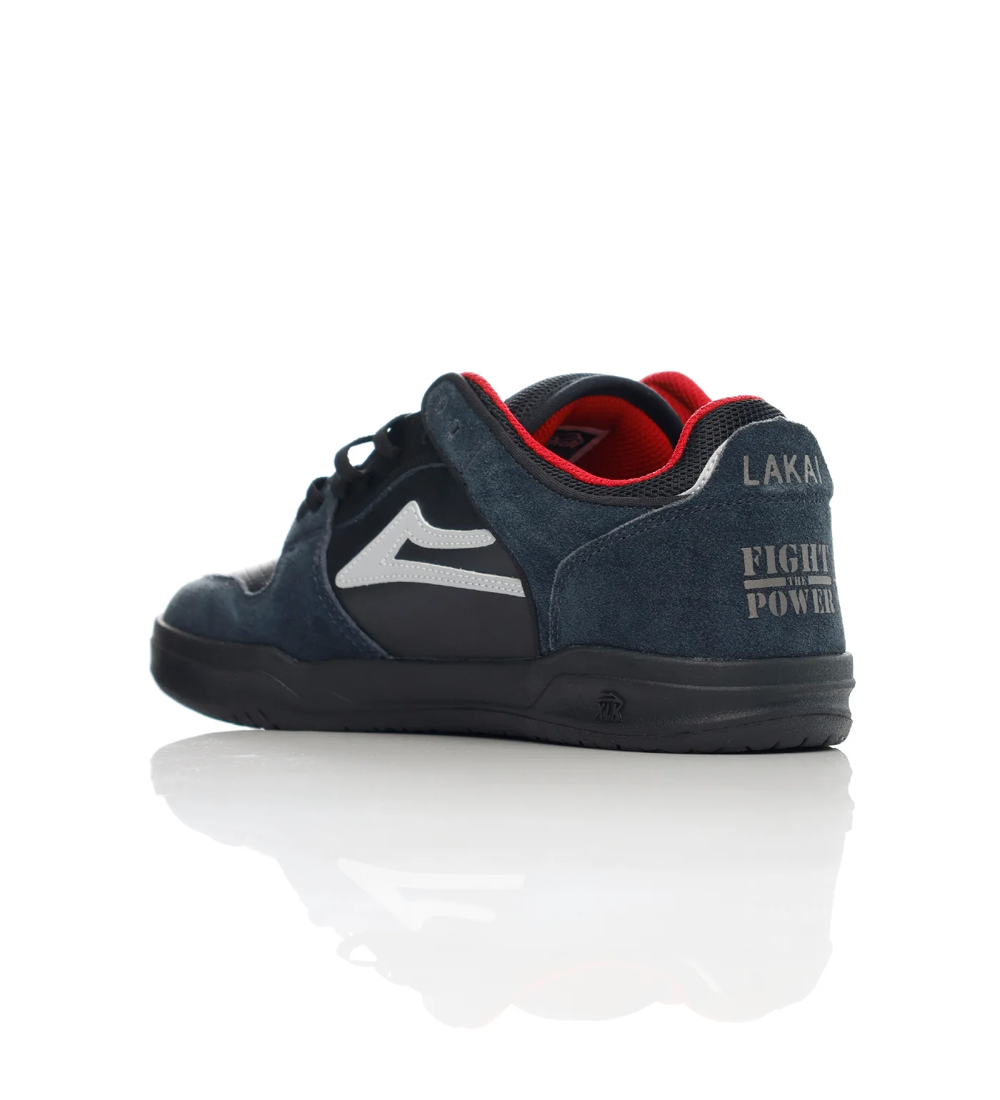 Telford Low - Public Enemy, Black/Charcoal Suede - Image 3