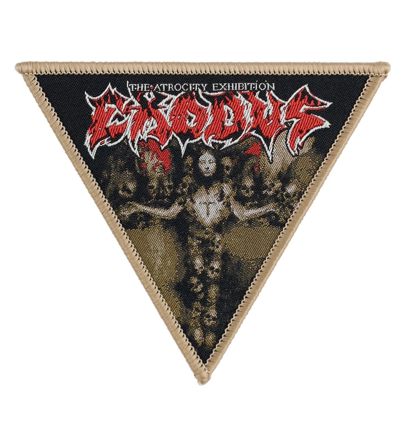 The Atrocity Exhibition Triangle, Beige Border