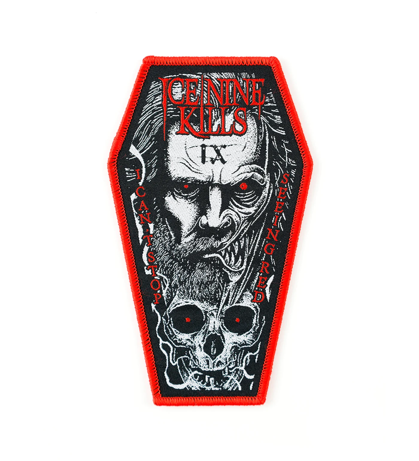 The Coffin Is Moving Coffin, Red Border