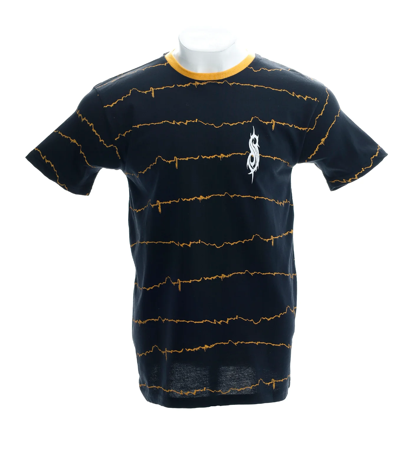 The End So Far Tribal-S & Barcode Ringer, Black/Yellow