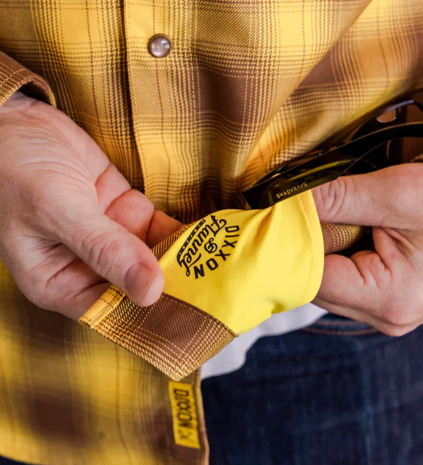 Friar Flannel, Yellow - Image 4