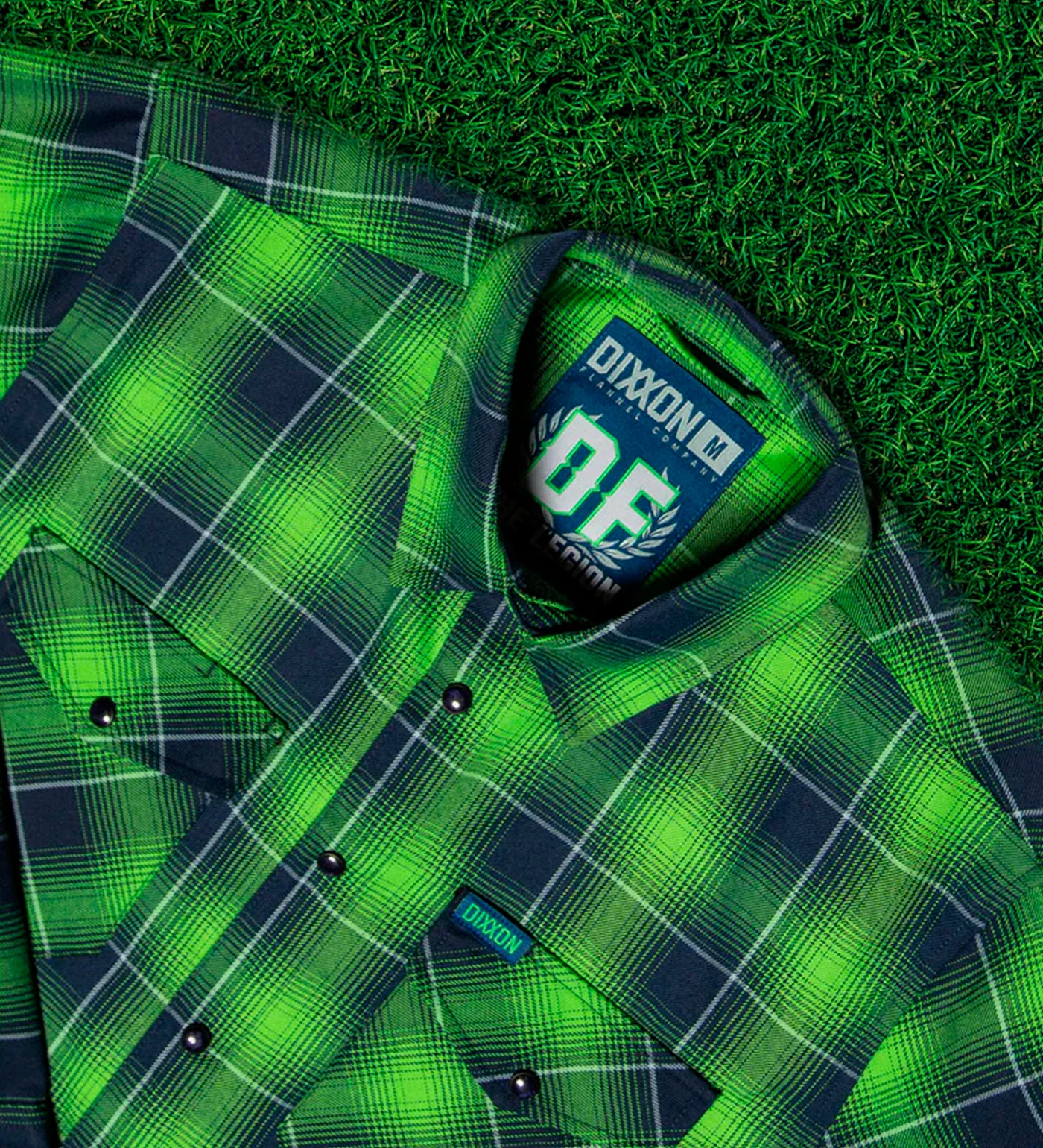 Legion Flannel, Green - Image 2