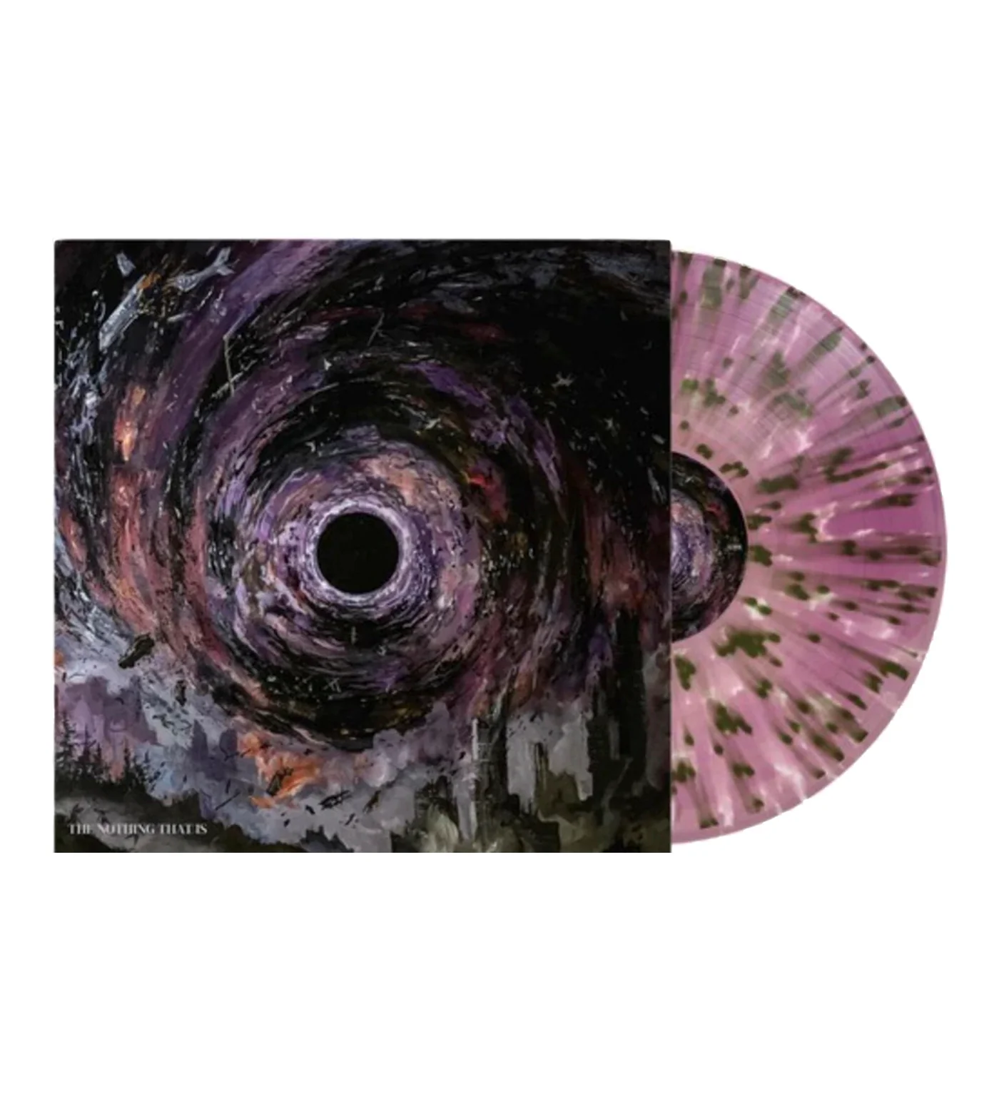The Nothing That Is, Pink Swirl/Green-White Splatter - Image 2