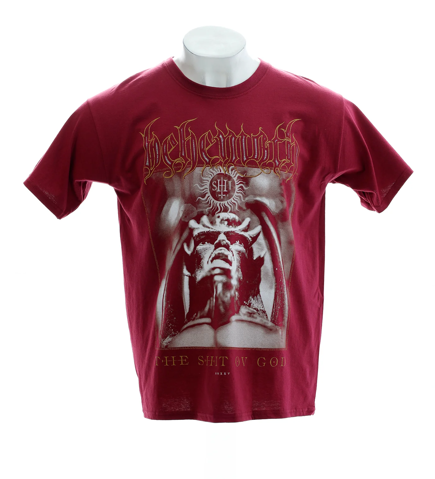 The Shit Ov God Cover, Burgundy