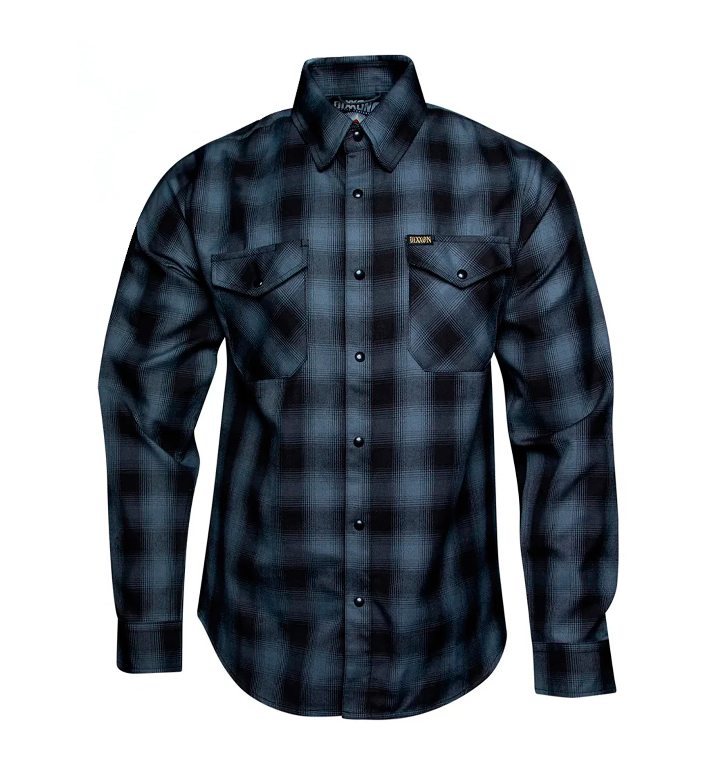 Storm Heritage Flannel , Grey/Black