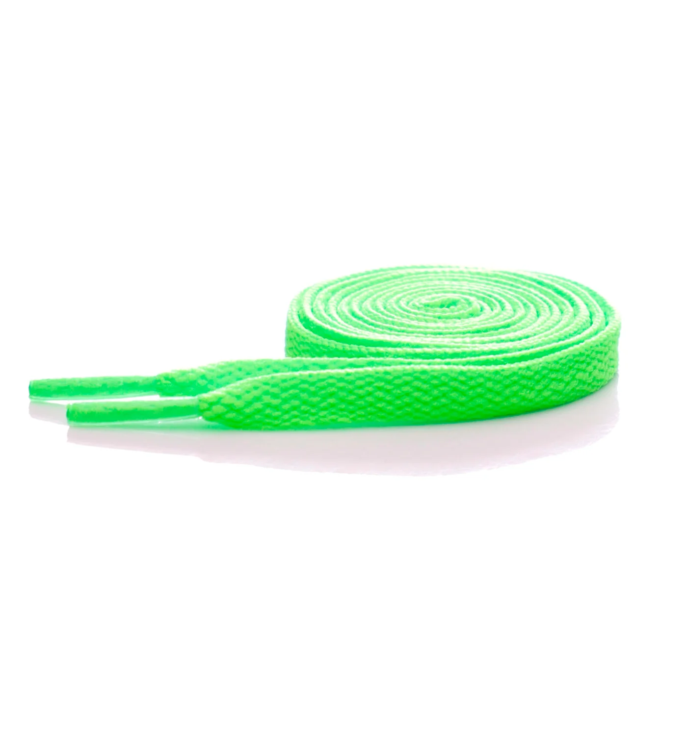 Flat Laces 45", Neon Green