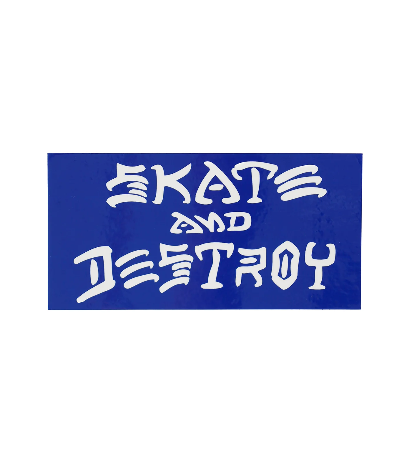 Skate And Destroy Med, Blue