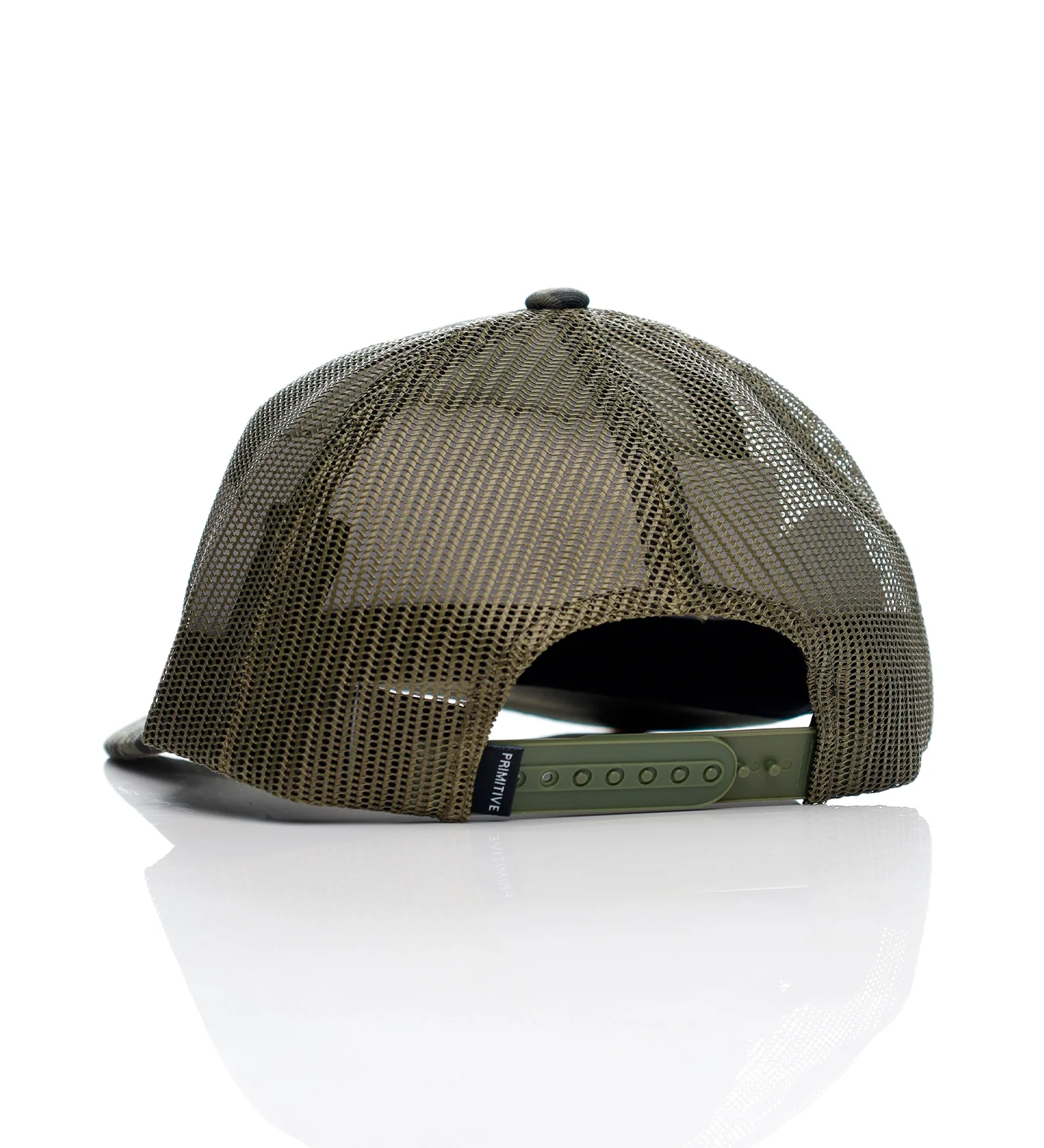 Threat Scales Trucker, Olive - Image 2