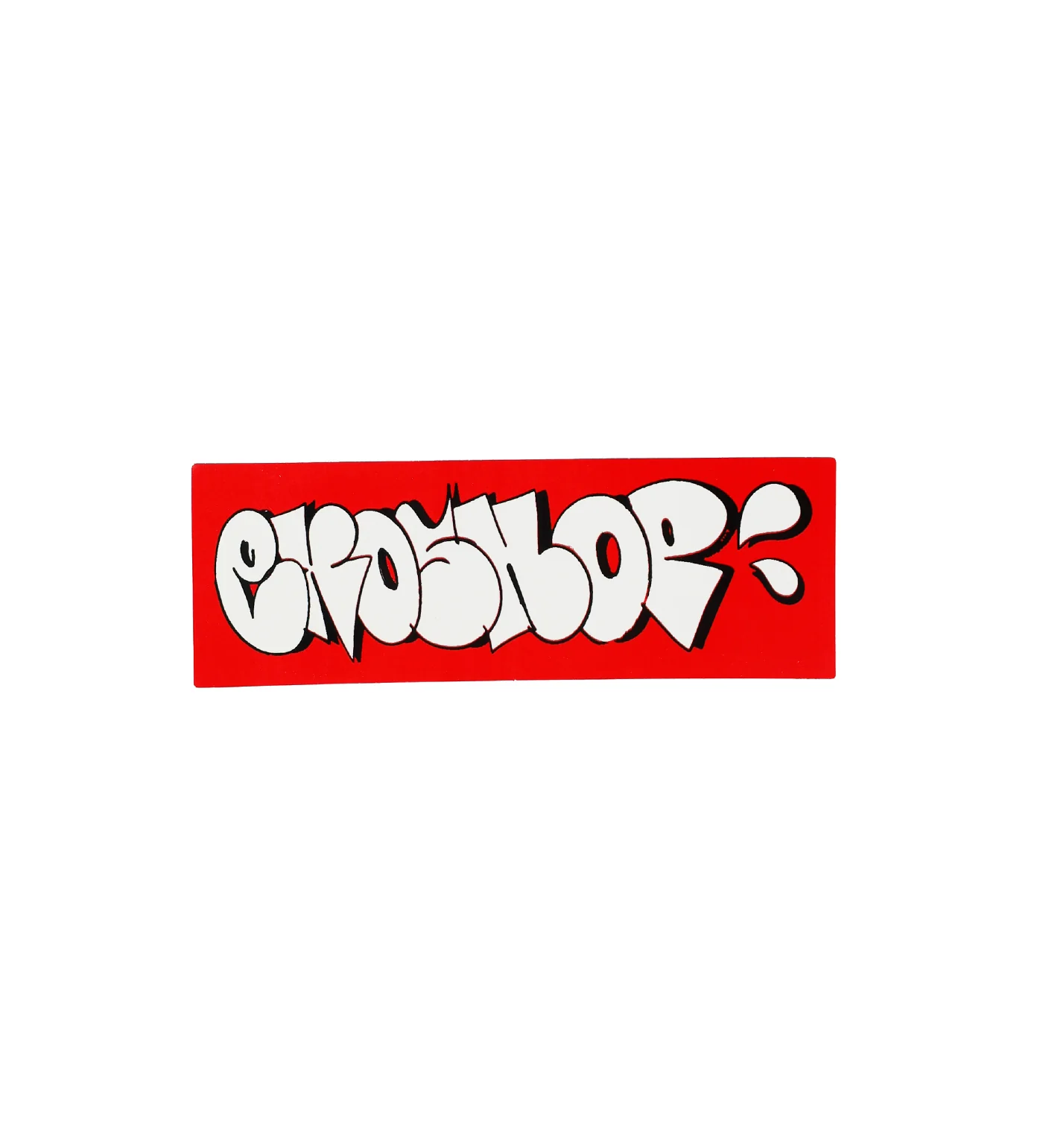 Throwie, Red/White (H)