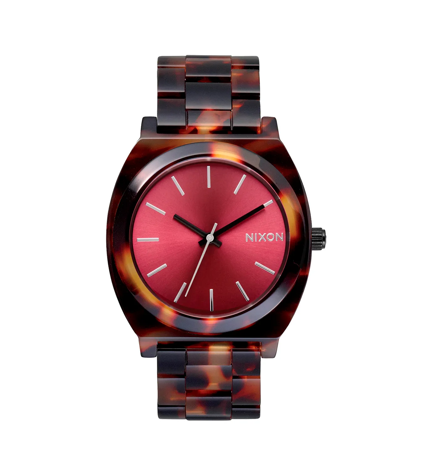 Time Teller Acetate, Tortoise/Oxblood