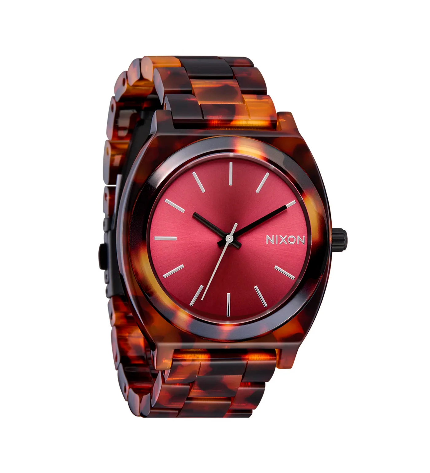 Time Teller Acetate, Tortoise/Oxblood - Image 2