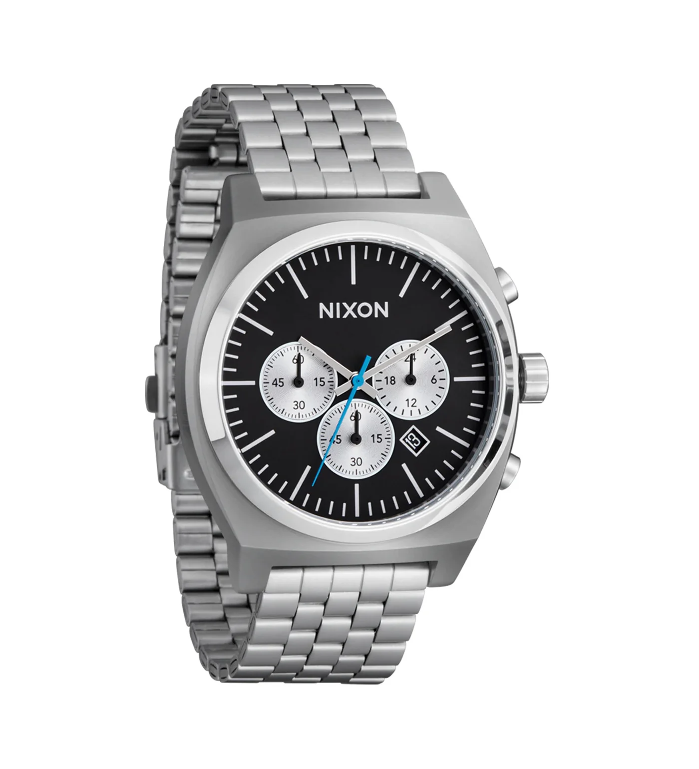 Time Teller Chrono, Chrome/Black/Chrome Sunray - Image 2