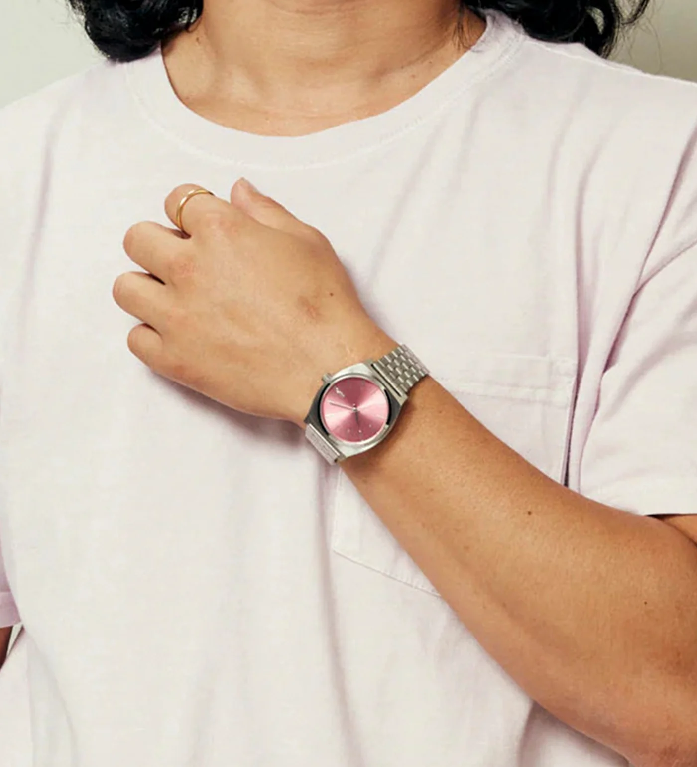 Time Teller, Silver/Pink - Image 7