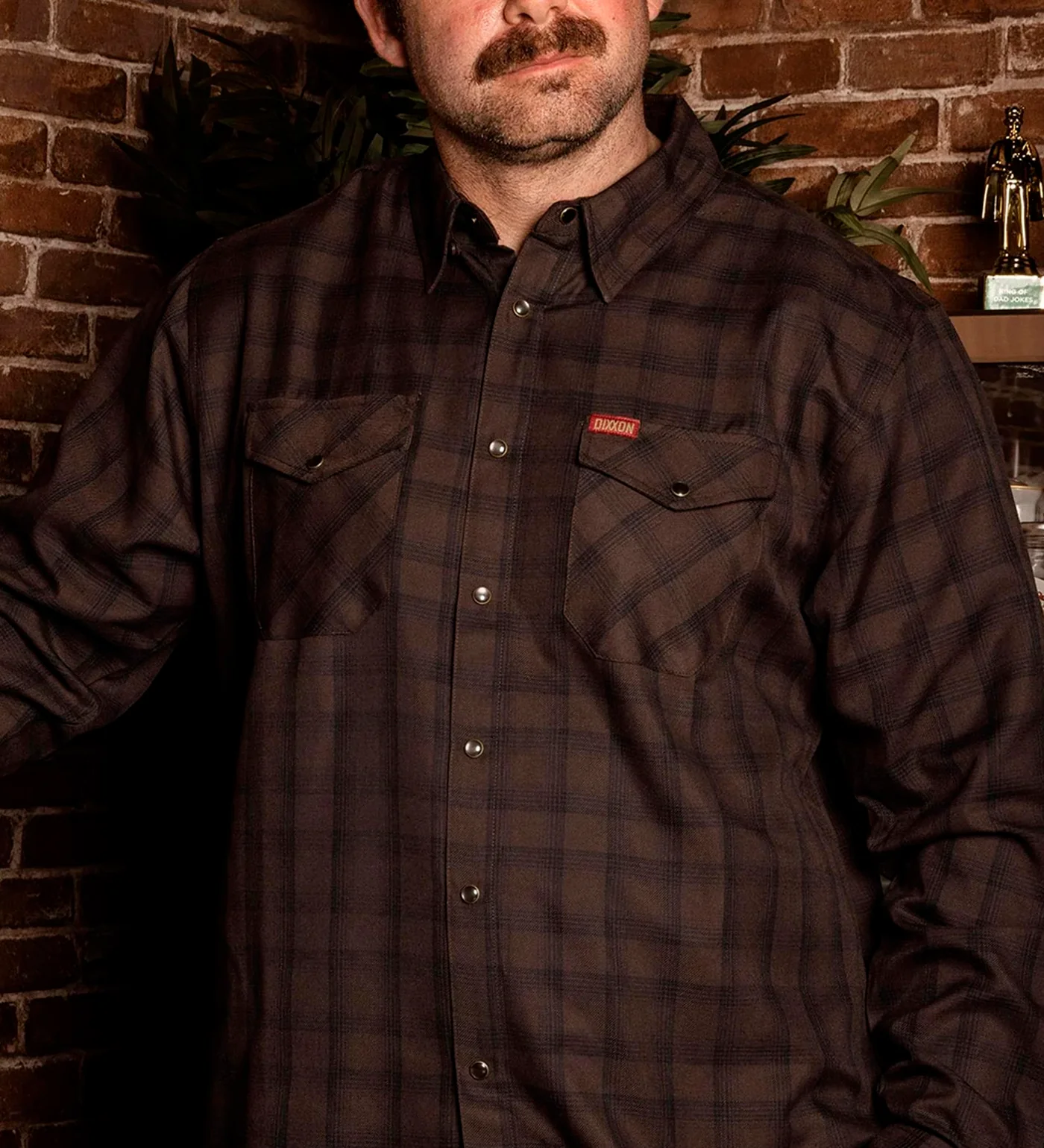 Tobacco Flannel, Brown - Image 5