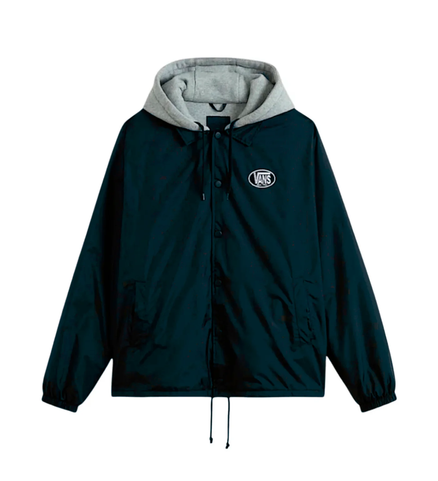 Torrey Hooded Coaches Jacket, Mystic Moss