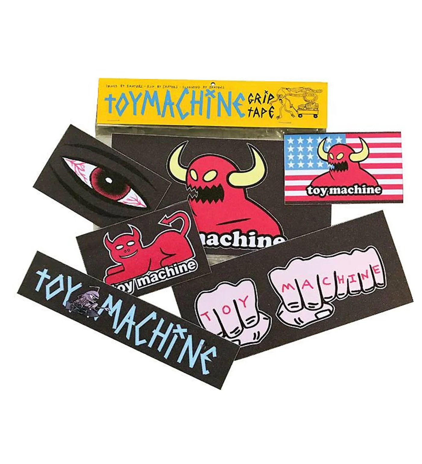 Toy Grip Sticker Pack 1
