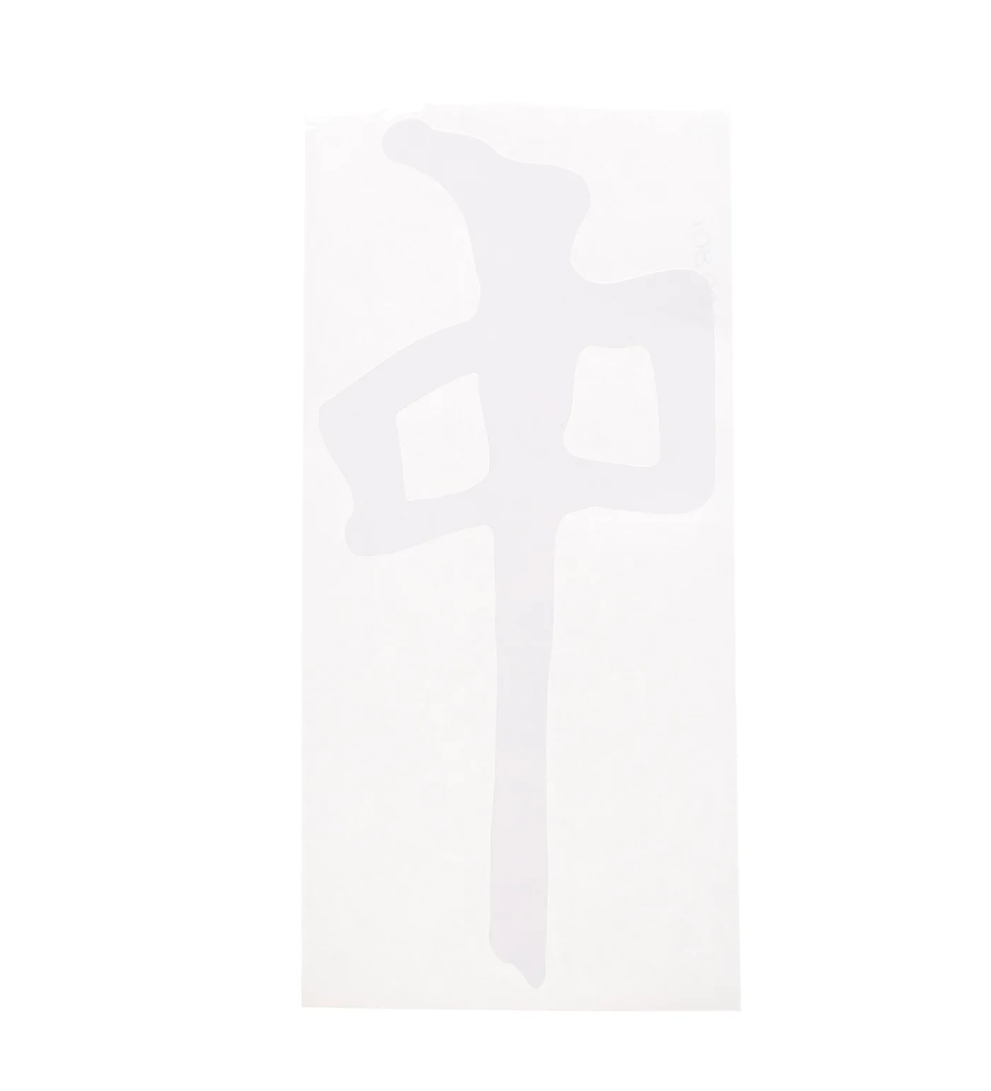 Transfer Logo Large, White