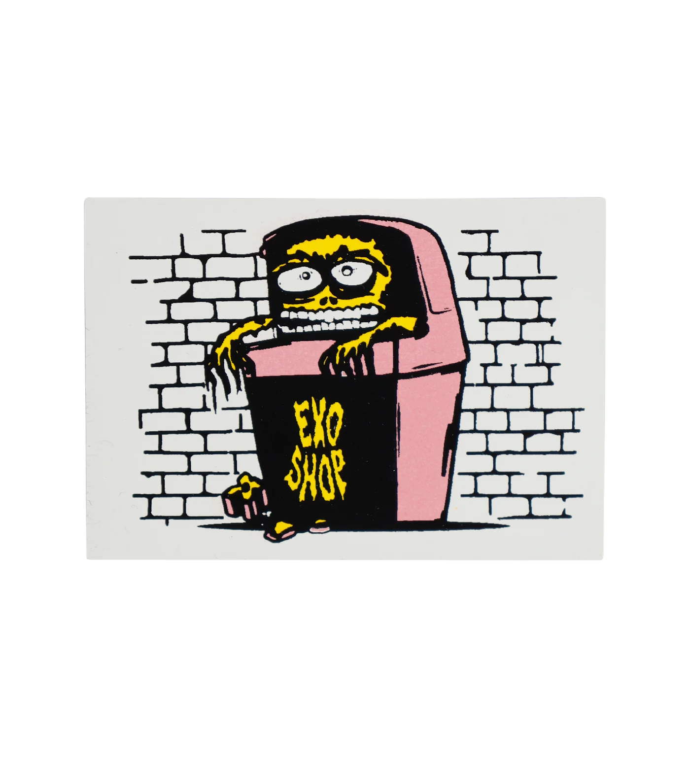Trash Goblin Garbage, Pink/Yellow (E)