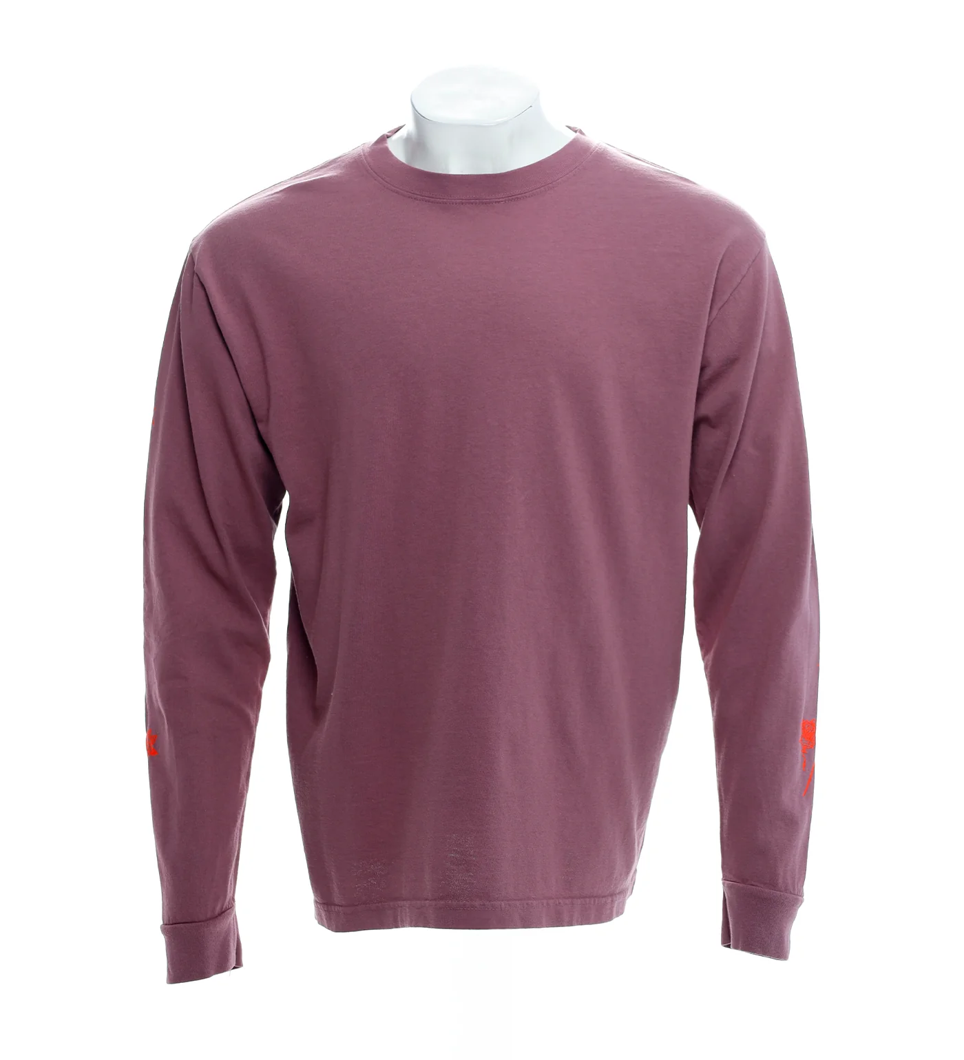 Tribal Rose L/S, Pigment Plum