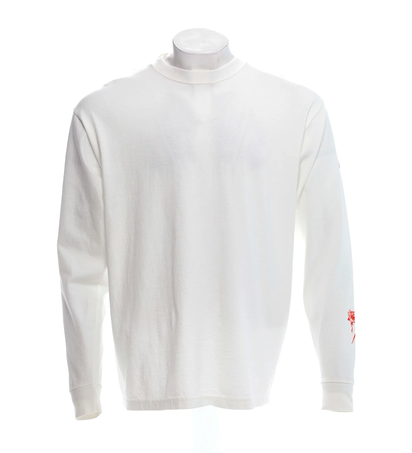 Tribal Rose L/S, Pigment Vintage White
