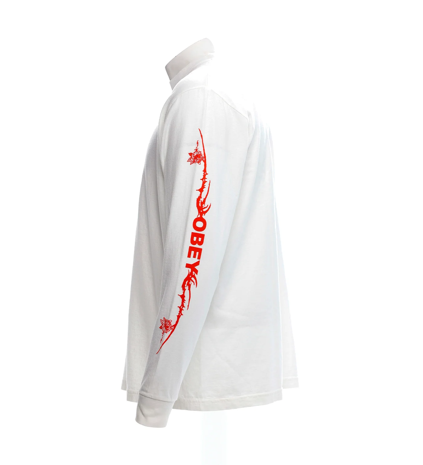Tribal Rose L/S, Pigment Vintage White - Image 2