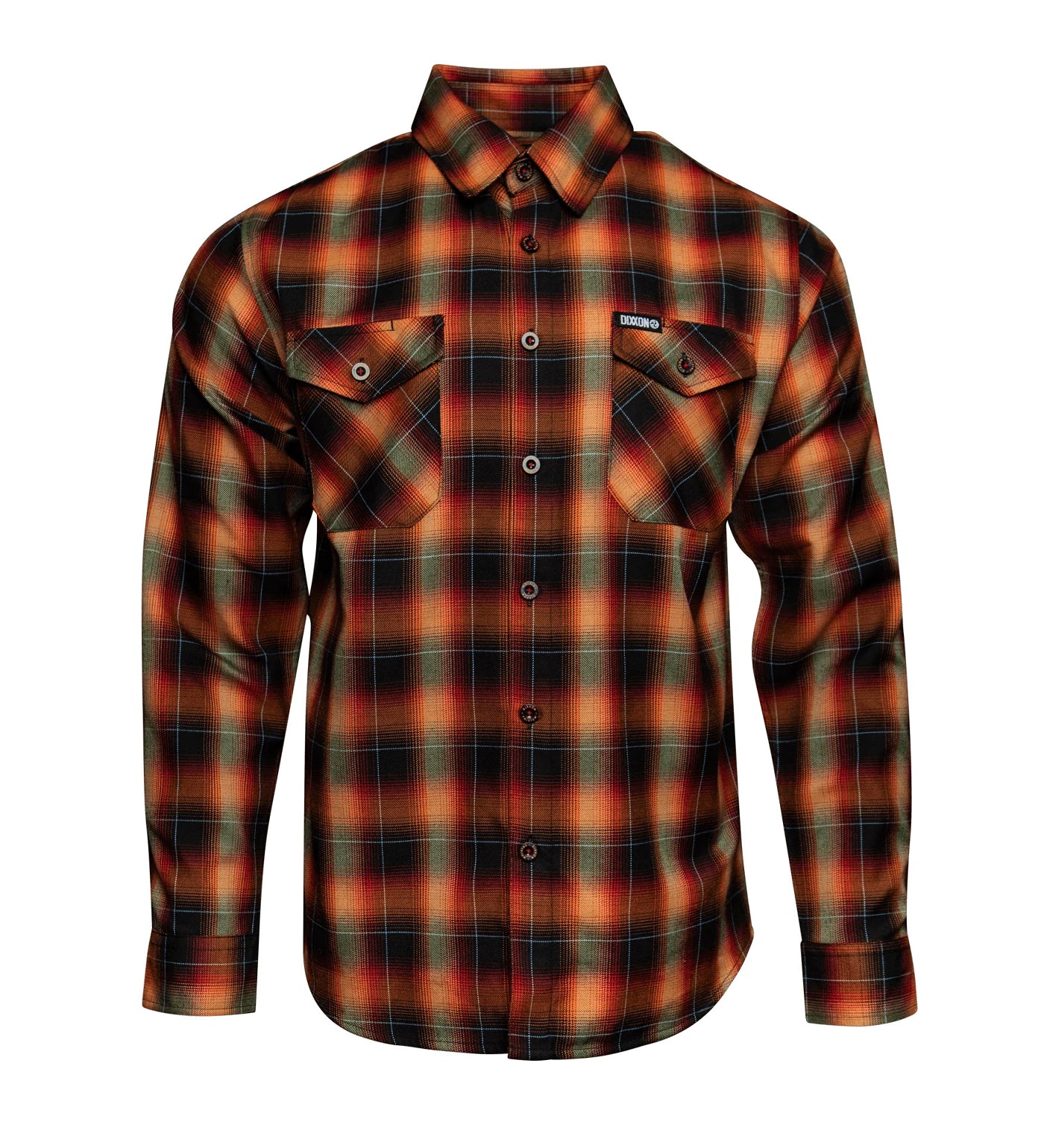Trivium Ascendancy Flannel, Black/Orange/Red/Green