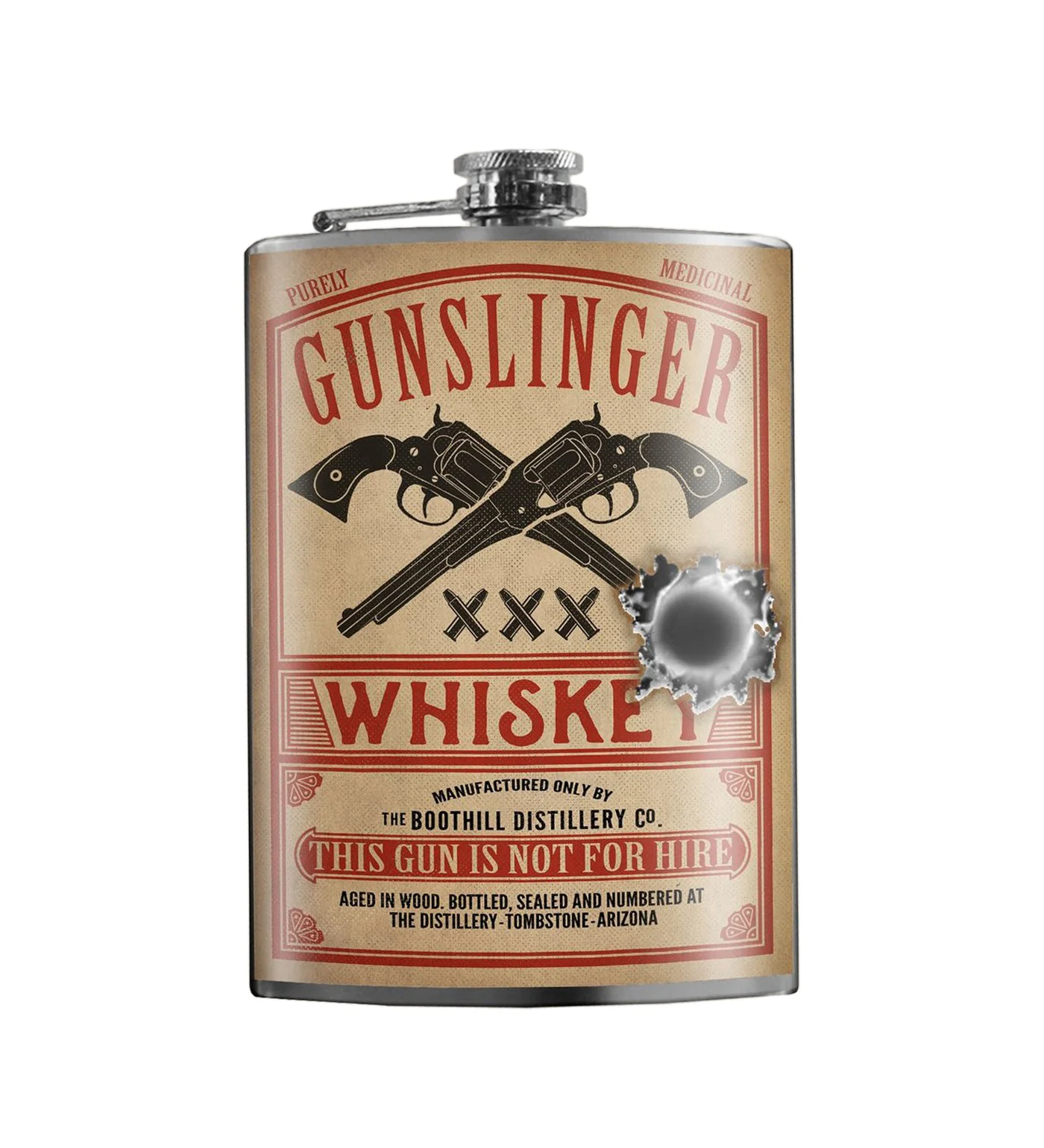 Hip Flask, Gun Slinger