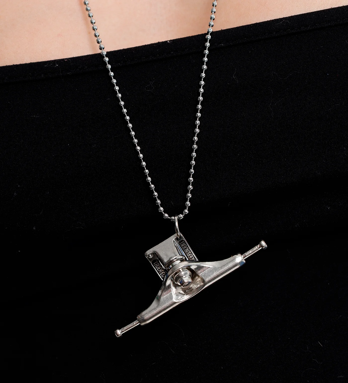 Truck Necklace, Antique Nickle - Image 4